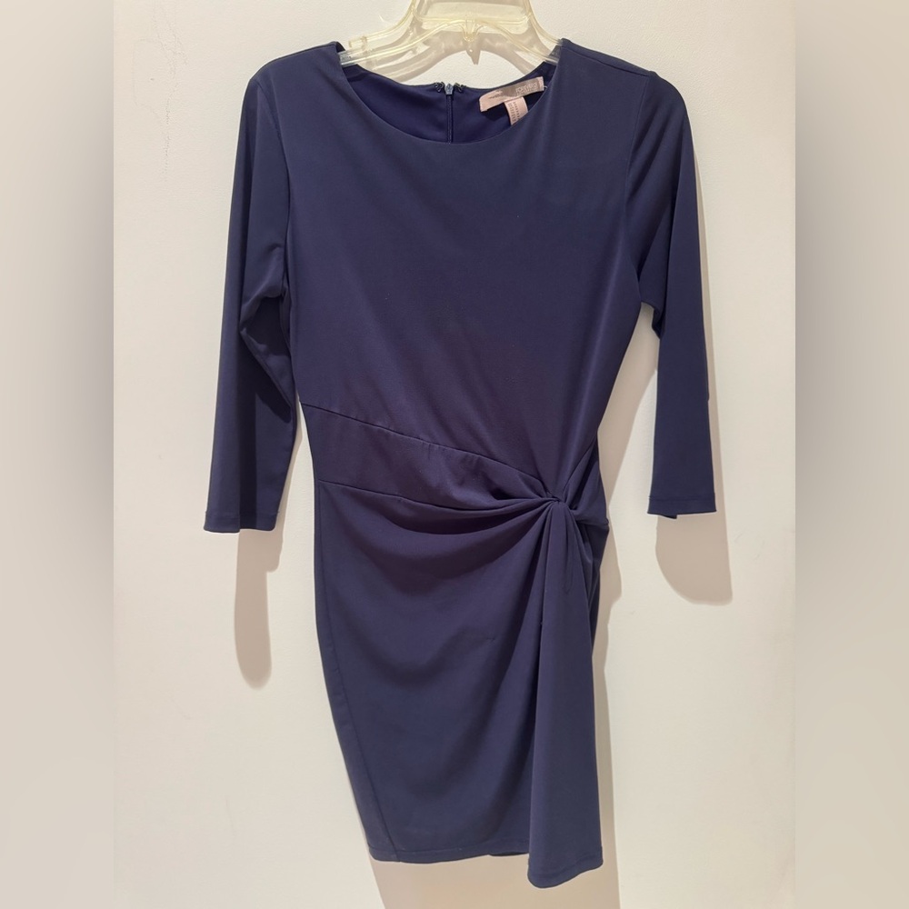 Elegant Navy Blue Dress